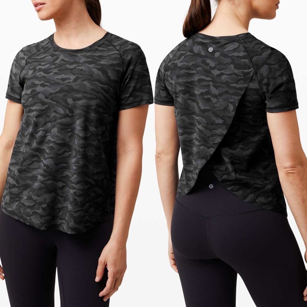 NWT Lululemon Quick Pace SS SQCM Sz 10